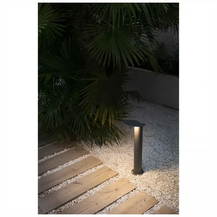 Ландшафтный светильник Lotus темно-серый 80 см