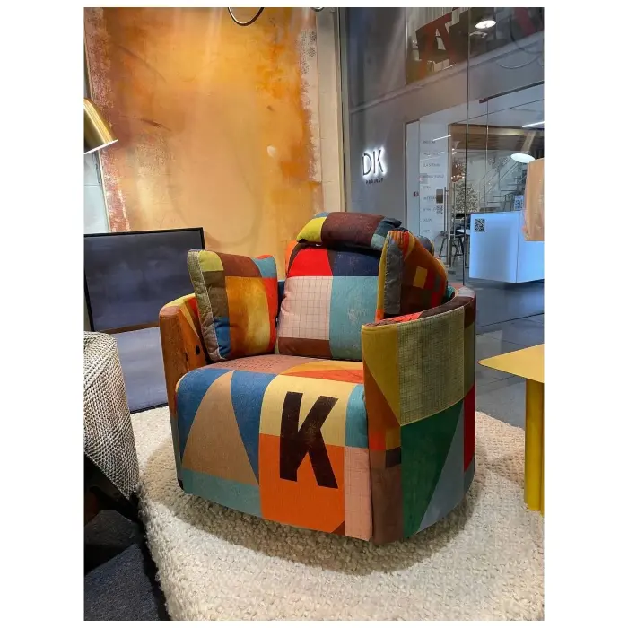 Кресло-реклайнер Noomrise, Bar - Anthracite, ткань Castle S.6