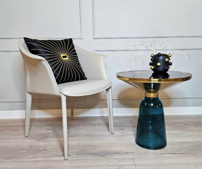 Ваза Black little golden balls vase