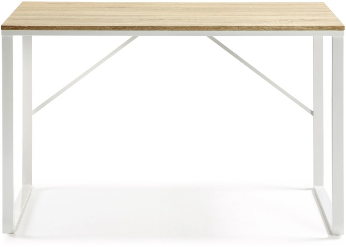 Письменный стол Lisbet 120x60 металл белый