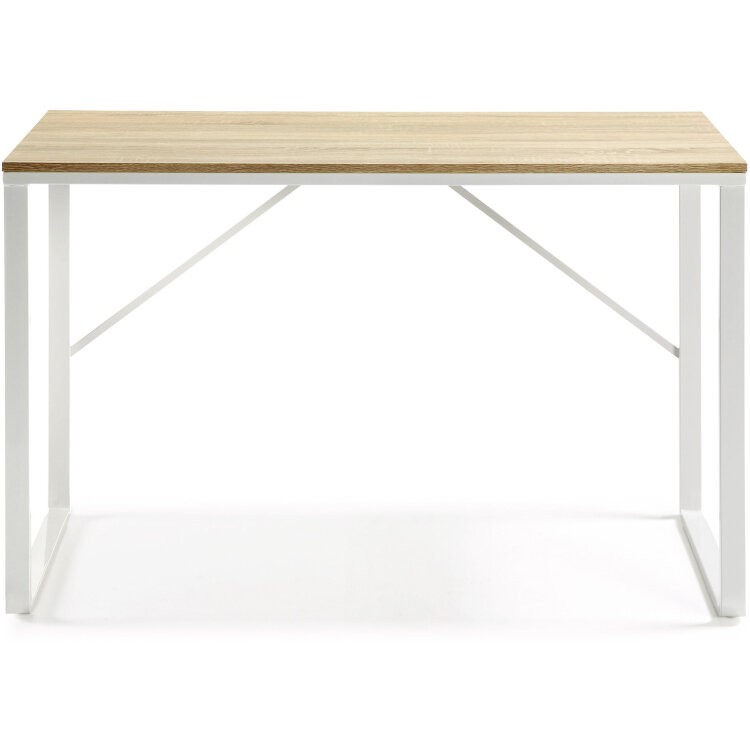 Письменный стол Lisbet 120x60 металл белый