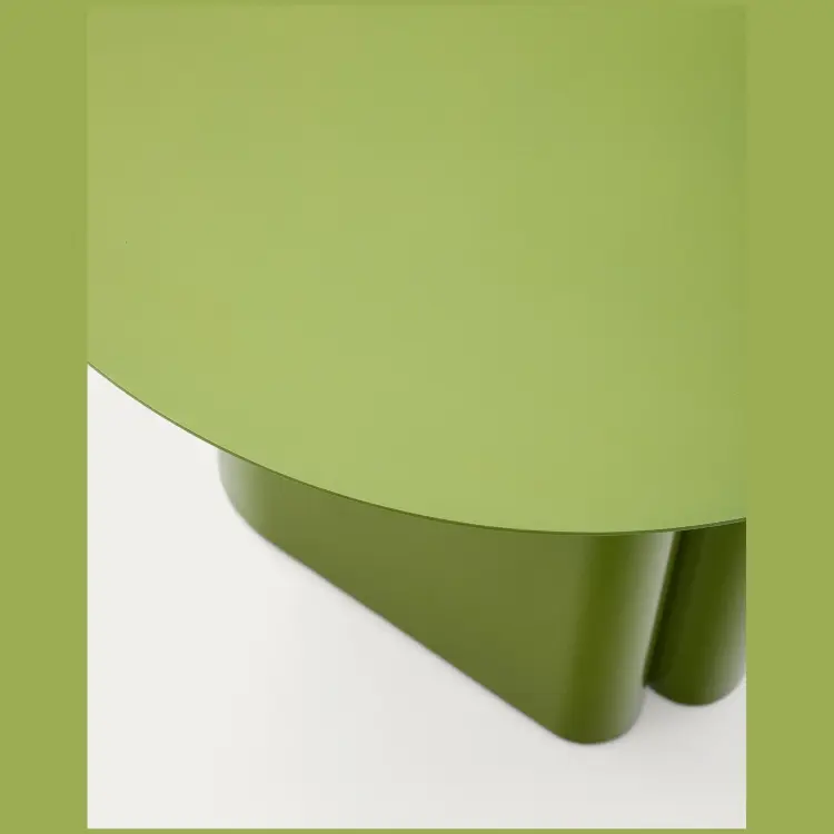 Столик Arvin из железа зеленого цвета Ø 55 см