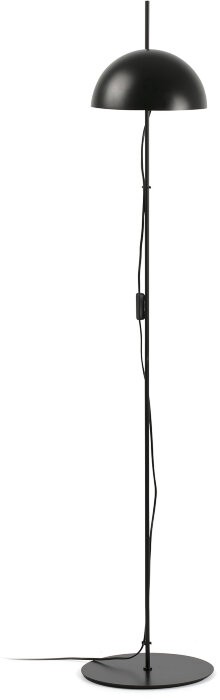 Черный торшер DOMINICA