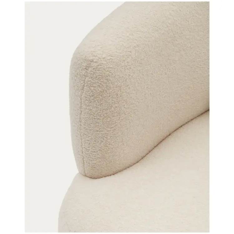 Martina Поворотное кресло в белоснежном цвете с подушкой