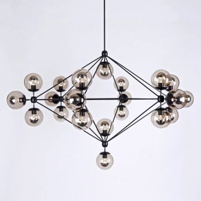 Люстра Modo Chandelier 21 Globes Black