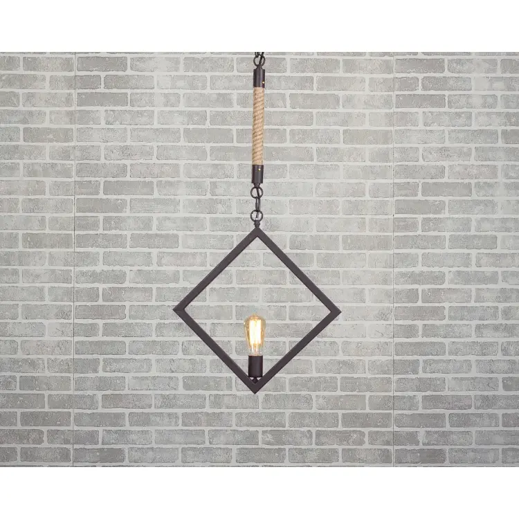 Люстра Rope filament Romb