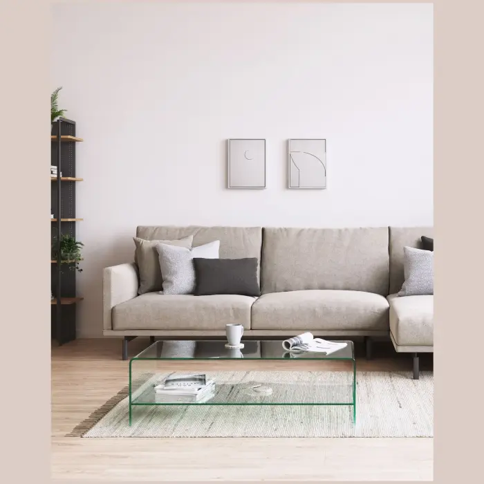 Стеклянный столик Burano