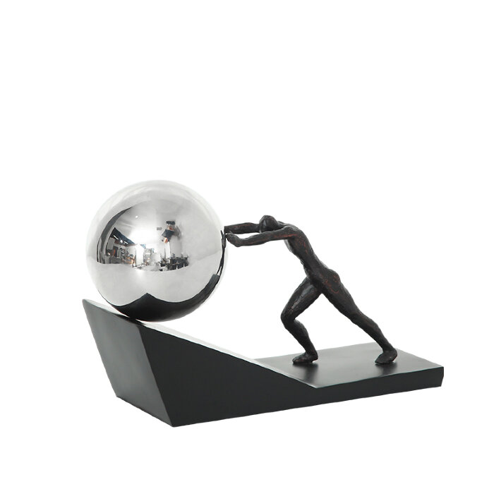 Статуэтка Push man Black