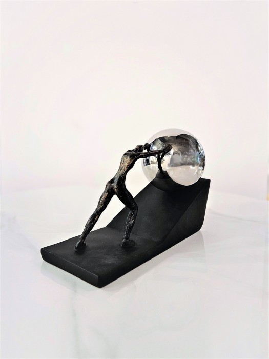 Статуэтка Push man Black