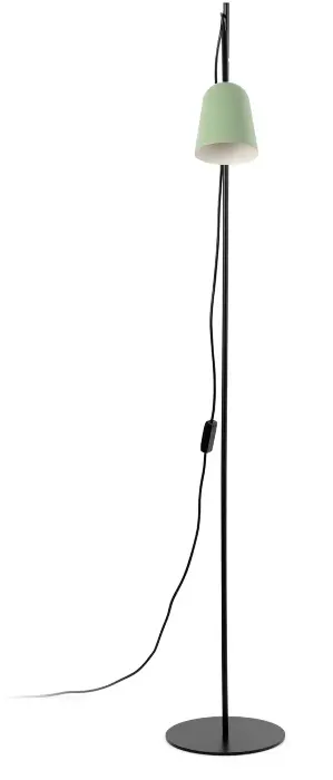 Торшер STUDIO зеленый абажур 1xE14