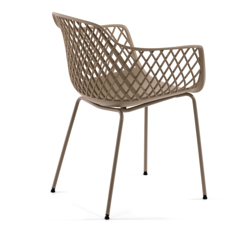 Стул-кресло Quinn бежевый