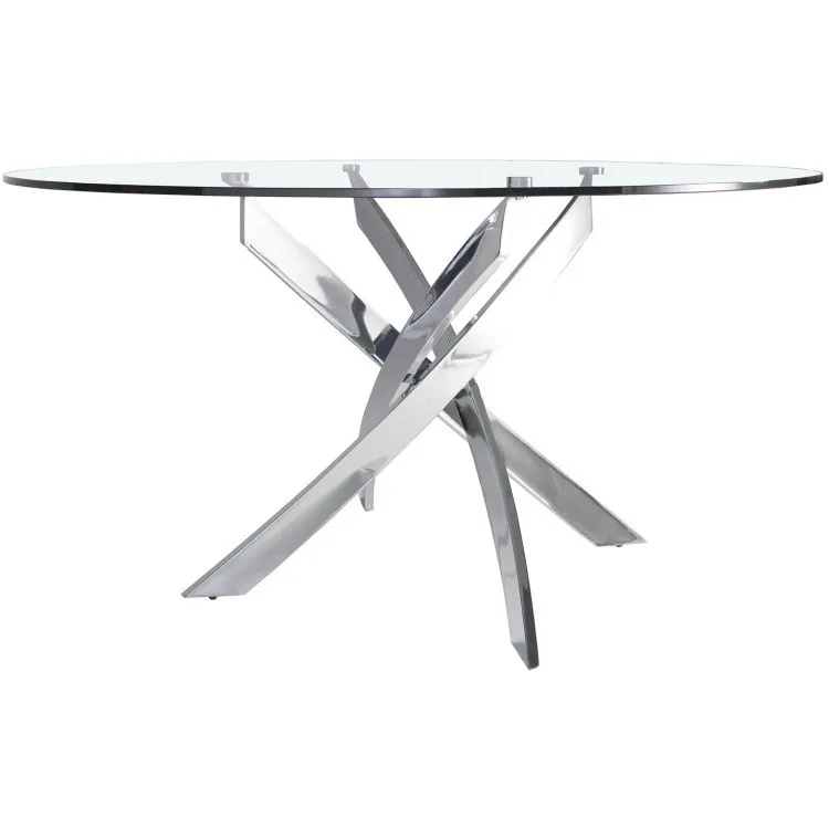 Стол обеденный F2133 /1061 стеклянный Ø120