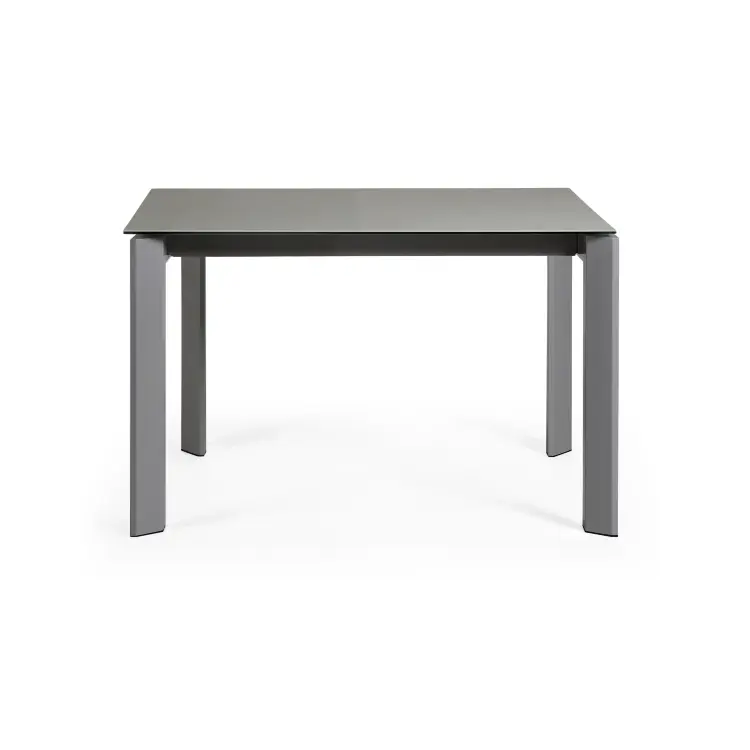Стол Atta 120 (180) x80 антрацит, керамика