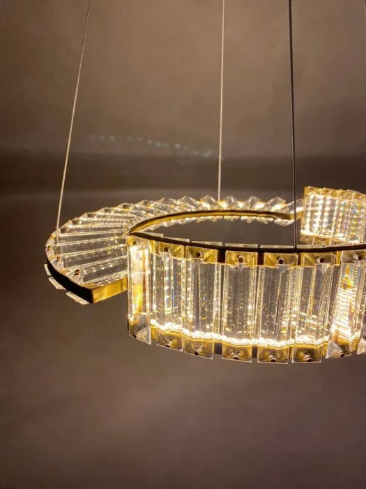 Люстра Vesta U-Turn Duo D60+80