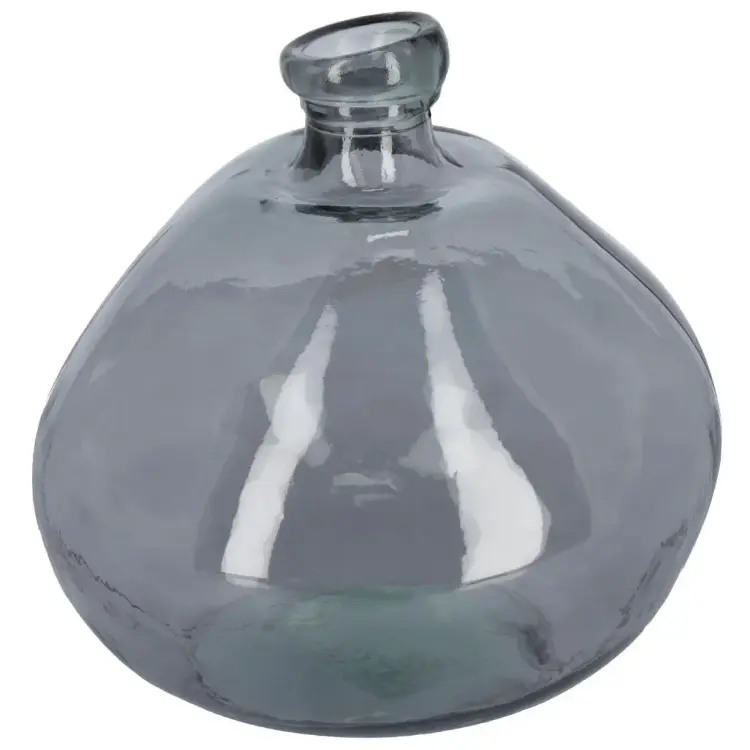 Ваза Anner 33 cm темно-синее стекло