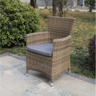 Плетеное кресло AM-395B Beige