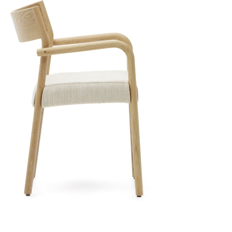 Стул Falconera со съемным чехлом из массива дуба с натуральной отделкой FSC Mix Credit