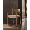 Стул Falconera со съемным чехлом из массива дуба с натуральной отделкой FSC Mix Credit