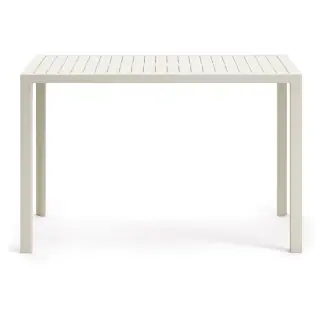 Culip Алюминиевый барный стол с порошковым покрытием белого цвета 150 x 77 см