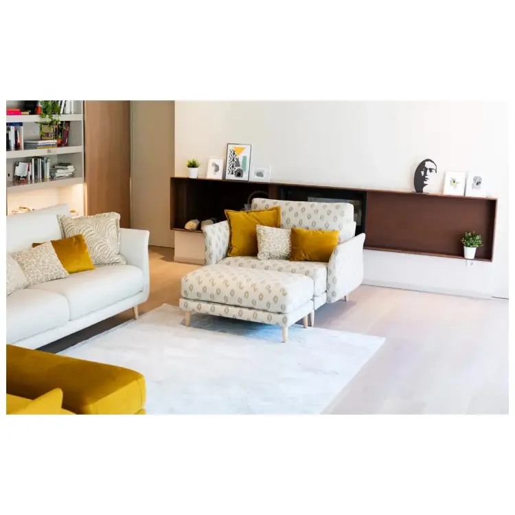 Кресло Helsinki с пуфом S2P