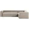 Угловой 4-х местный диван Blok 320 x 230 cm бежевый