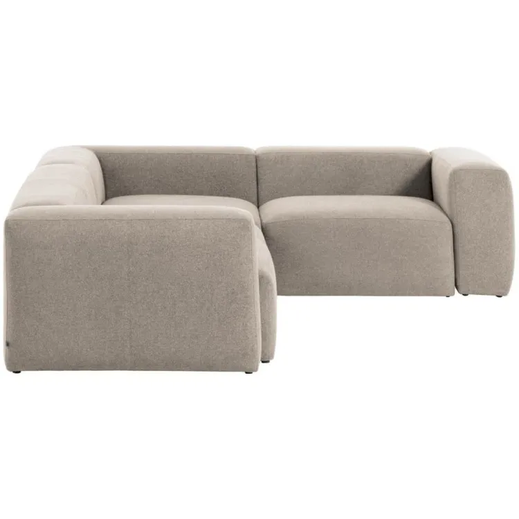 Угловой 4-х местный диван Blok 320 x 230 cm бежевый