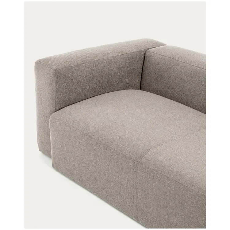 Угловой 4-х местный диван Blok 320 x 230 cm бежевый