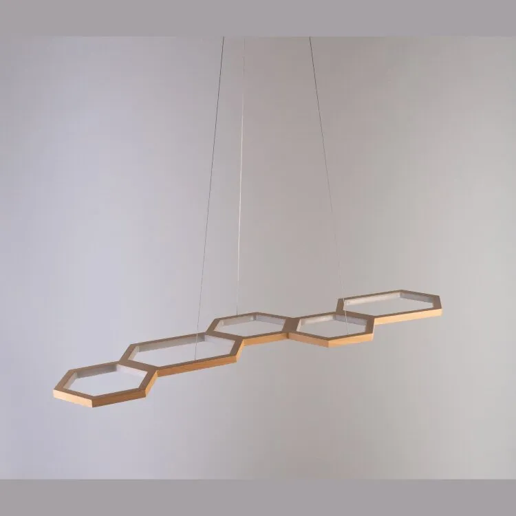 Люстра Honeycombs Brass