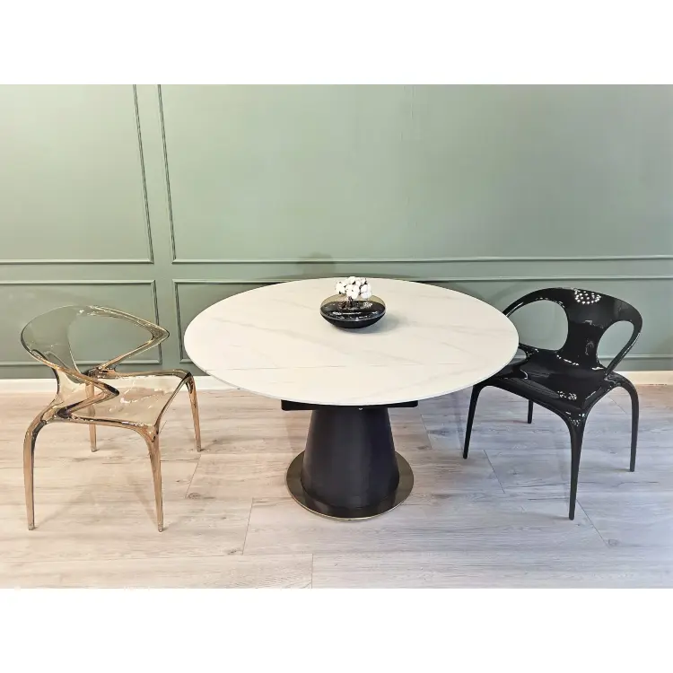 Стол обеденный раскладной круглый F328