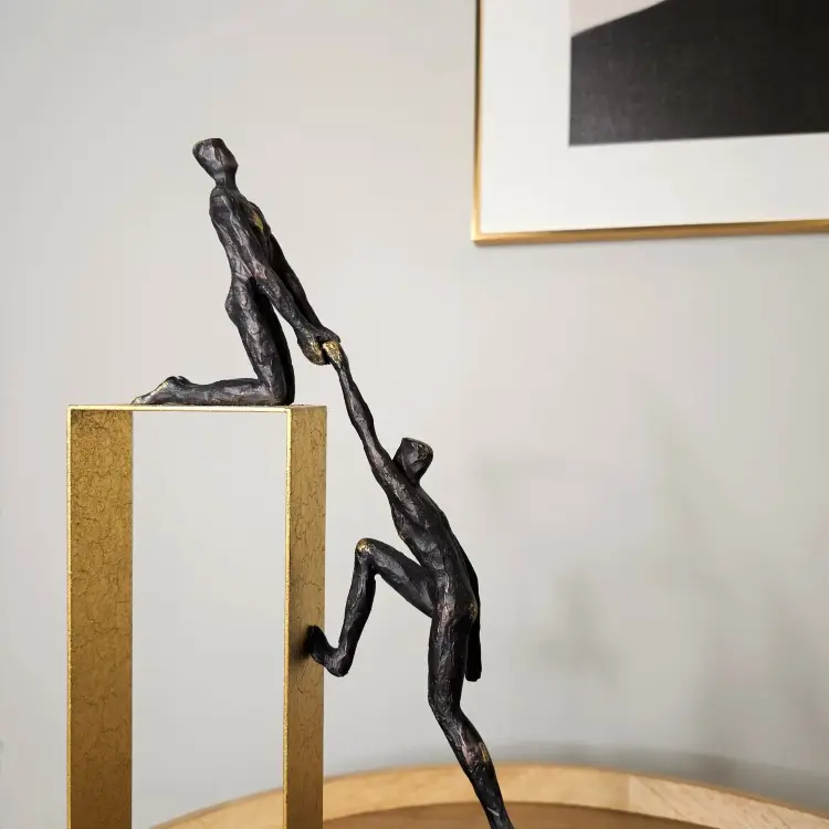 Статуэтка Man on square shelf Decoration-A