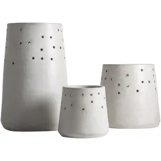 Набор из 3-з кашпо JACQUARD