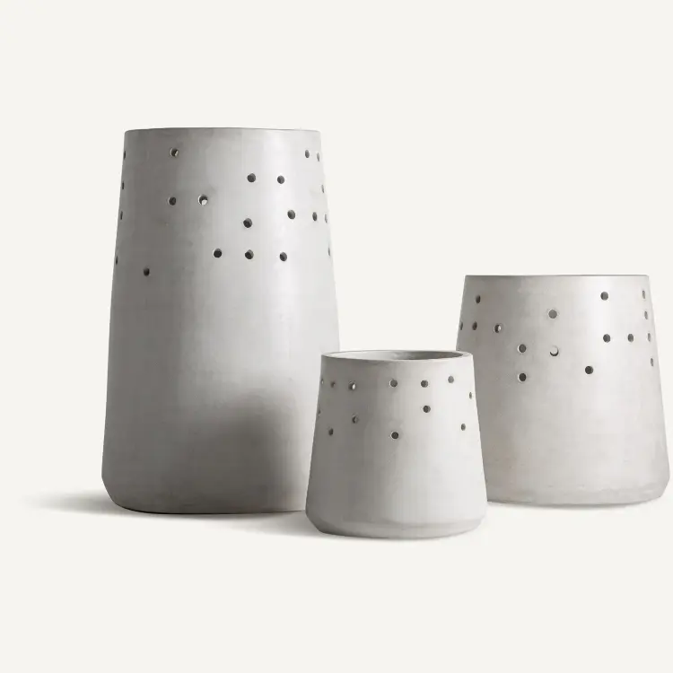 Набор из 3-з кашпо JACQUARD