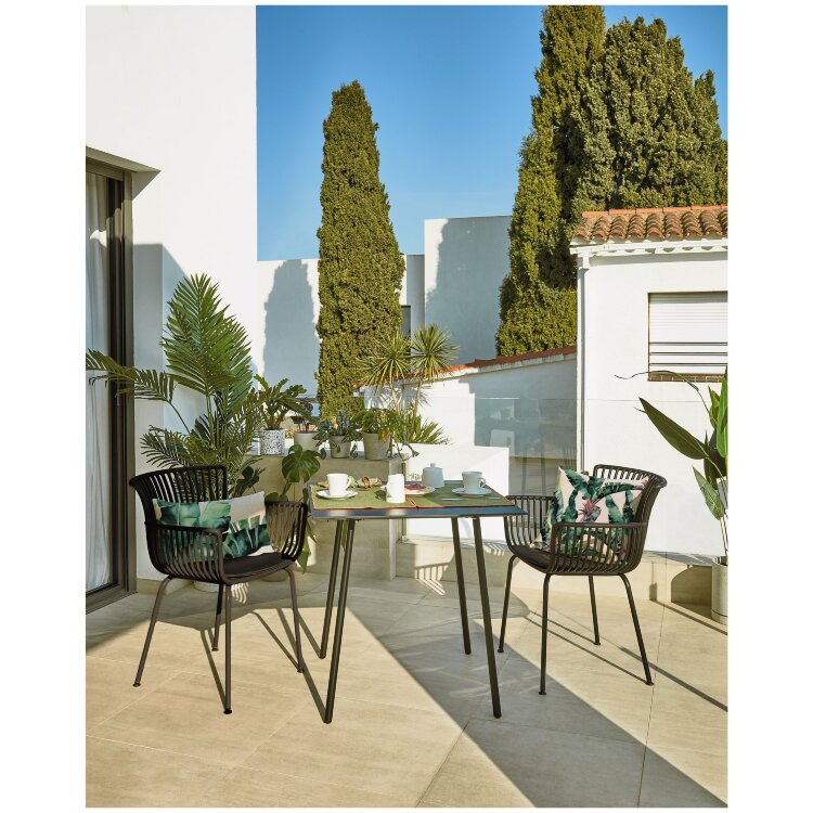 Стол Ulrich 75х75 черный