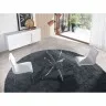 Стол обеденный F2133 /1061 стеклянный Ø140