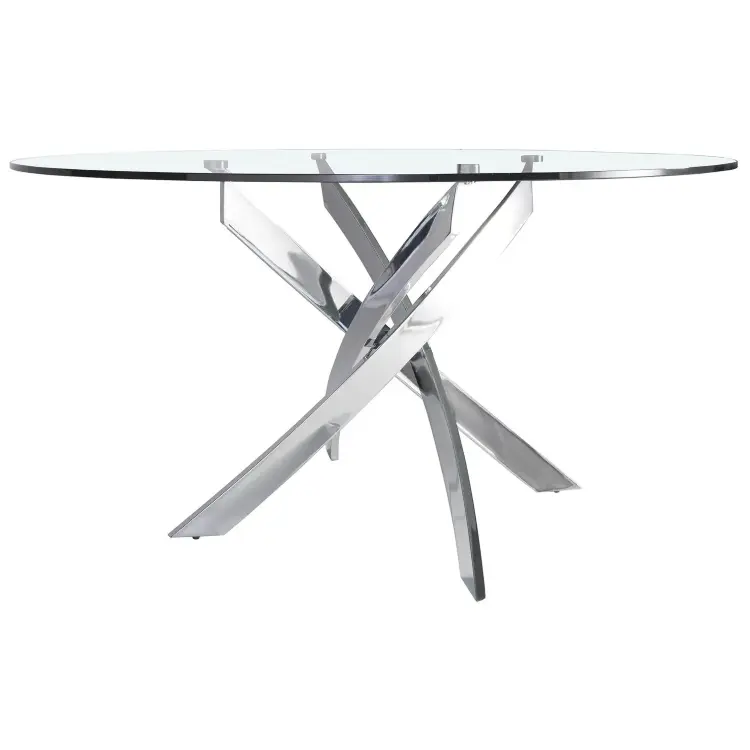 Стол обеденный F2133 /1061 стеклянный Ø140