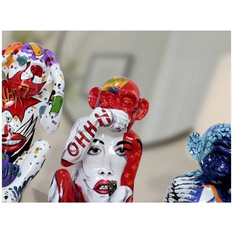 Набор из 3-х фигурок Monos Sabios GRAFITI