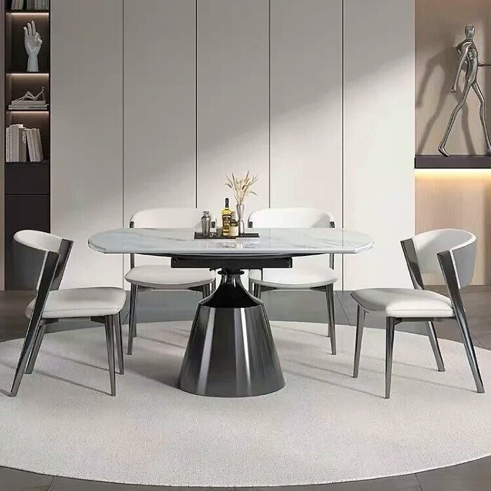 Стол обеденный раскладной круглый YODA