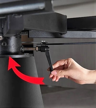 Стол обеденный раскладной круглый YODA