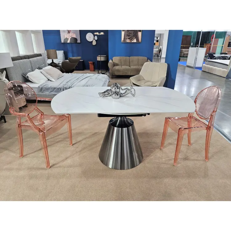 Стол обеденный раскладной круглый YODA