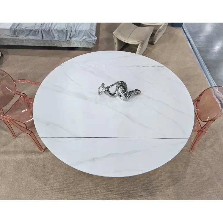 Стол обеденный раскладной круглый YODA