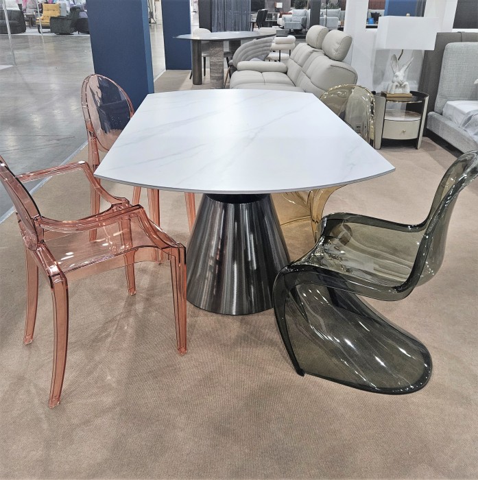 Стол обеденный раскладной круглый YODA