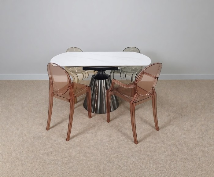 Стол обеденный раскладной круглый YODA