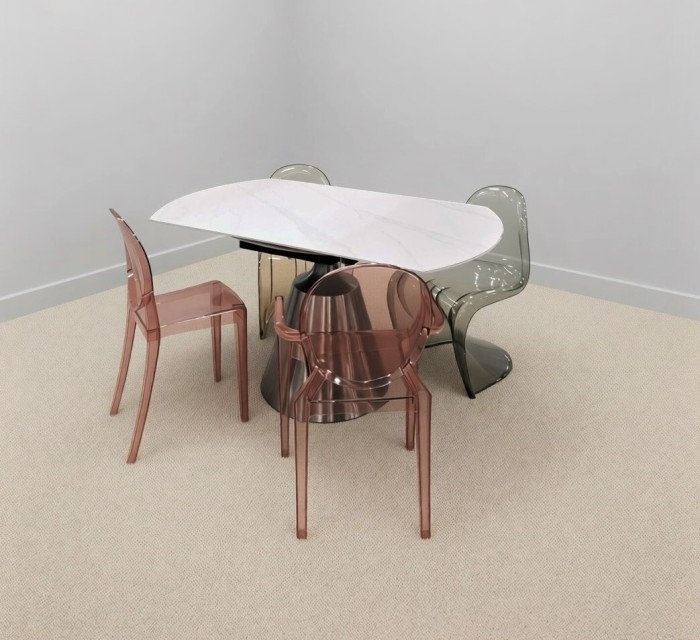 Стол обеденный раскладной круглый YODA