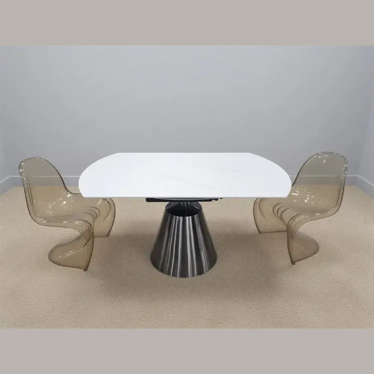 Стол обеденный раскладной круглый YODA