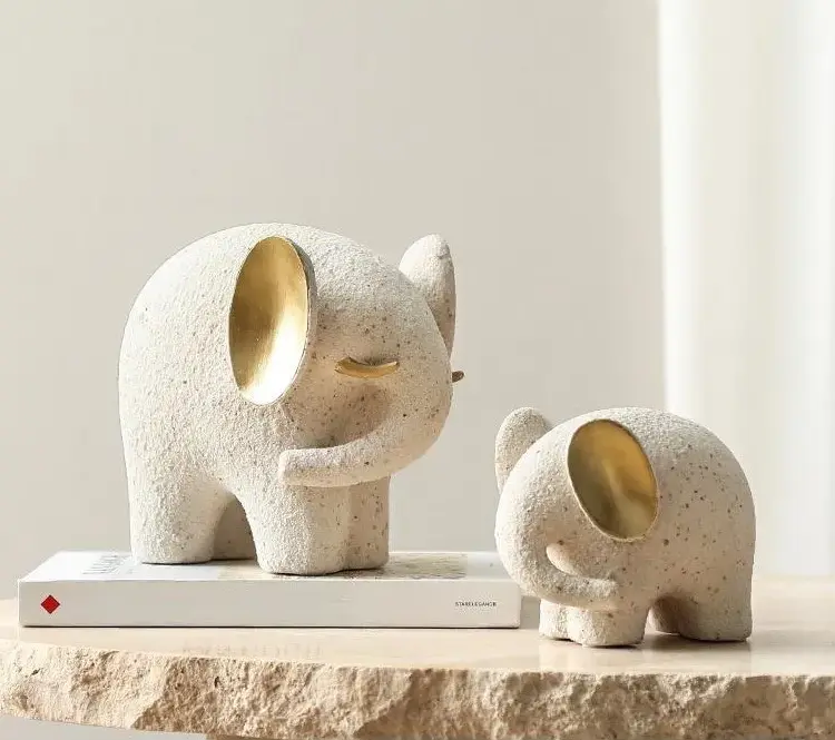 Статуэтка Golden ear elephant A