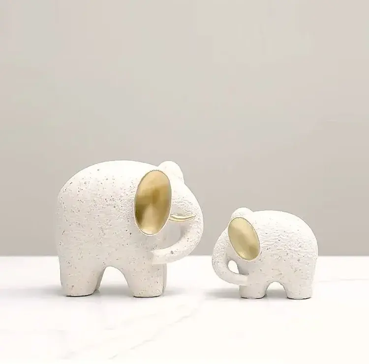 Статуэтка Golden ear elephant A