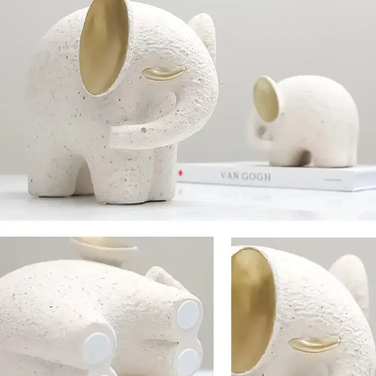 Статуэтка Golden ear elephant A