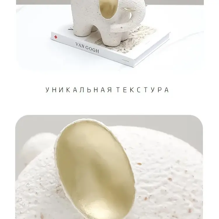 Статуэтка Golden ear elephant A
