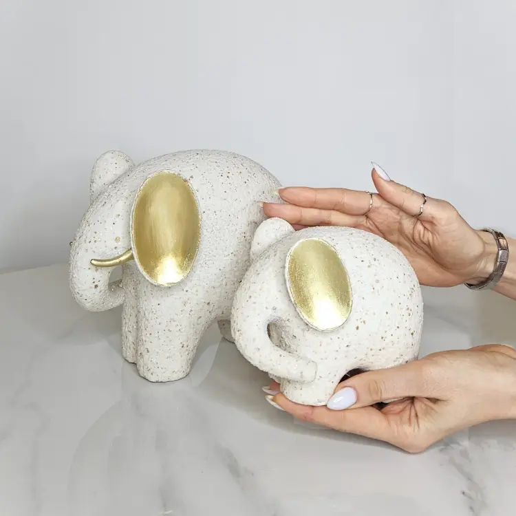 Статуэтка Golden ear elephant A
