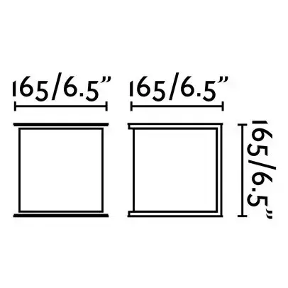 Бра серое Kubick